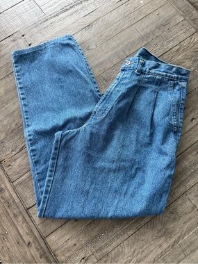 Vintage | Blue Bay Jean Co. 100% Cotton Classic Blue Denim Mom Jeans